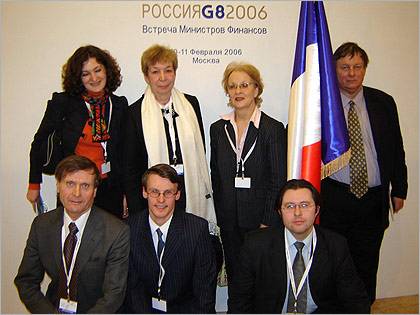 G8 – «ТрансЛинк»: Встреча министров финансов стран «Группы восьми» в Москве 10-11 февраля, 2006